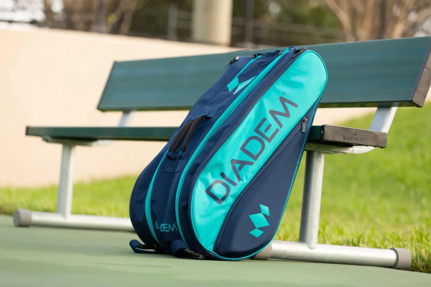 Tour 12 Pack Elevate Teal/ Navy tenisztáska 3/3