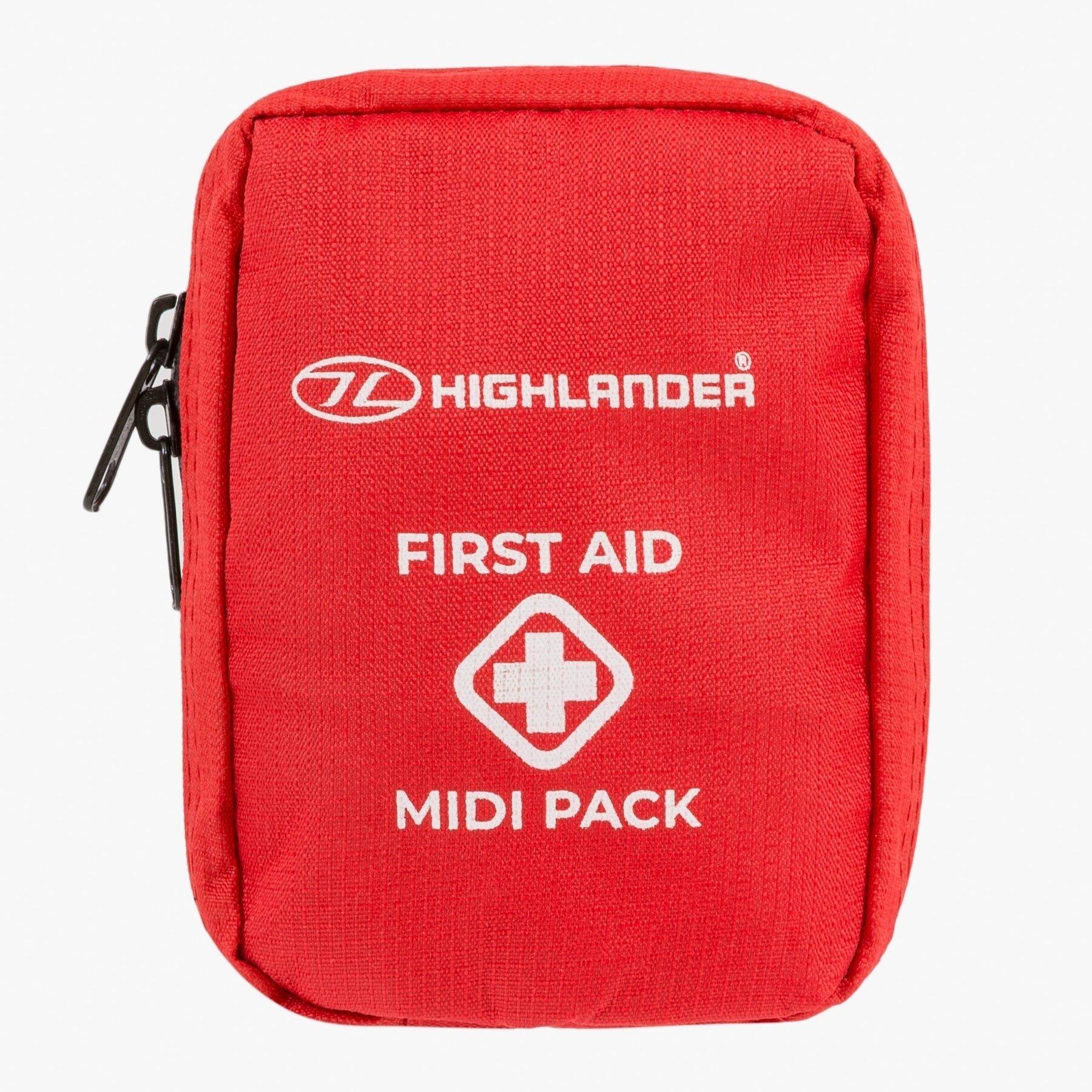 Highlander - Highlander Trousse De Premiers Secours Midi Pack Rouge - Trousse De Secours - Taille Unique - Decathlon