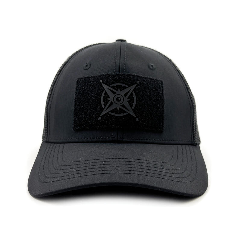Casquette Trucker - HYDROFUGE + U.V. RÉSISTANT - avec Scratch - noir