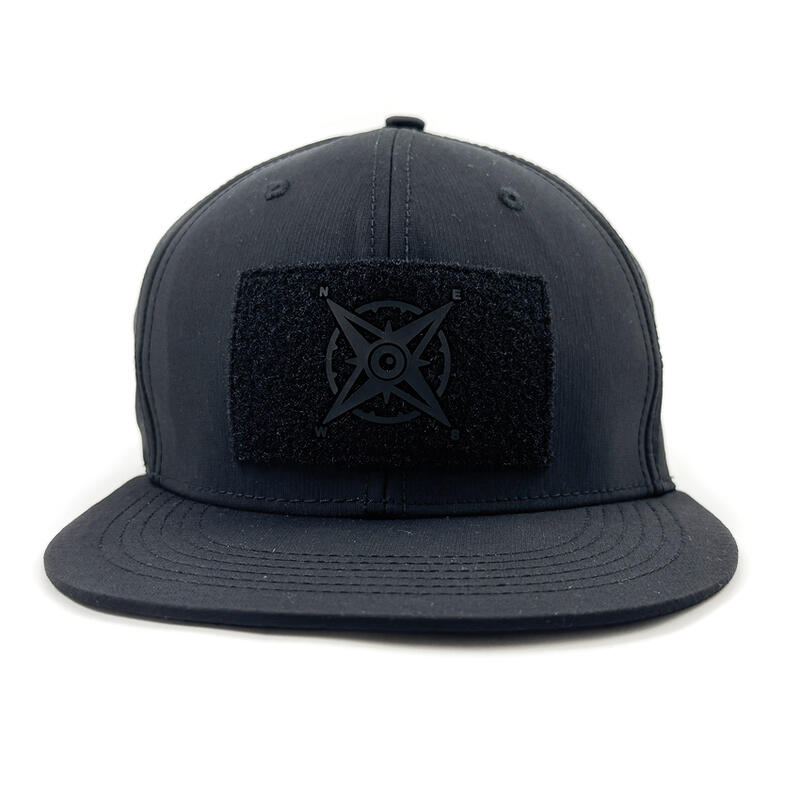 Casquette Snapback - HYDROFUGE + U.V. RÉSISTANT - avec Scratch - noir