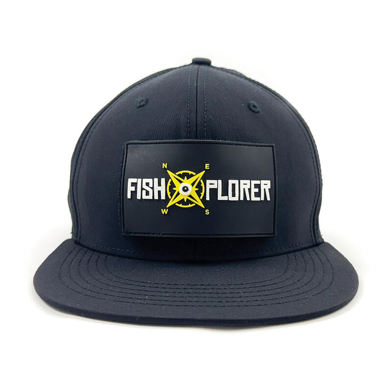 Casquette Snapback - HYDROFUGE + U.V. RÉSISTANT - avec Scratch - noir