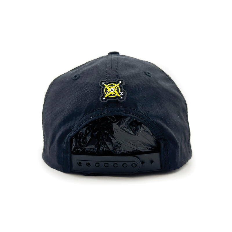 Casquette Snapback - HYDROFUGE + U.V. RÉSISTANT - avec Scratch - noir
