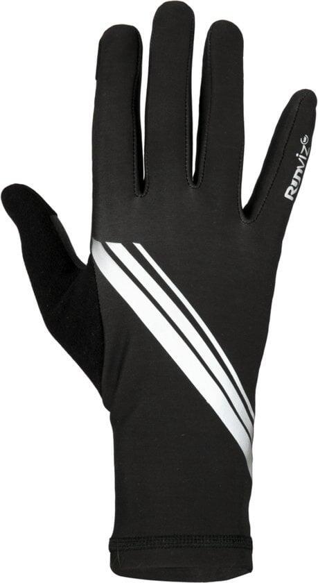 WOWOW Loophandschoenen Unisex Maat XXXL - Runviz Bolt Zwart