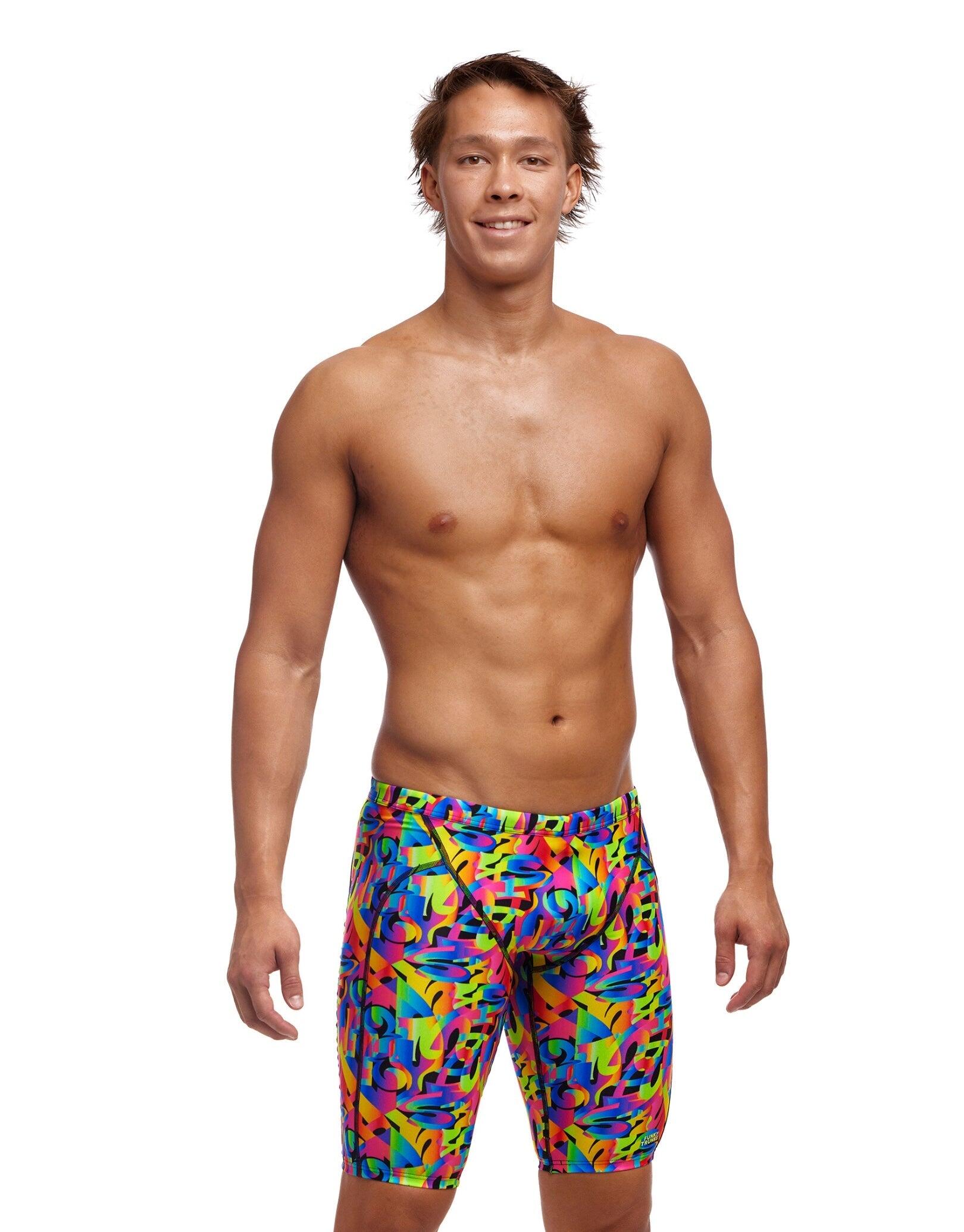 FUNKY TRUNKS Funky Trunks Colour Funk Swim Training Jammers - Multi