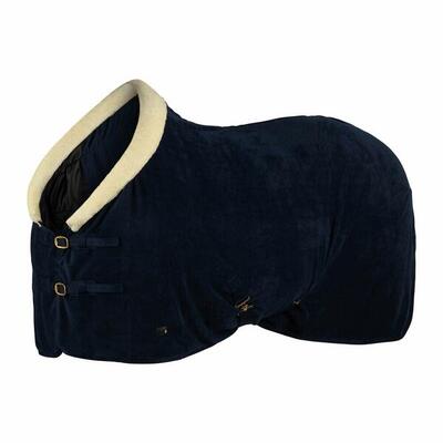 Coperta in pile con collo in pelliccia per cavalli Horze Lincoln