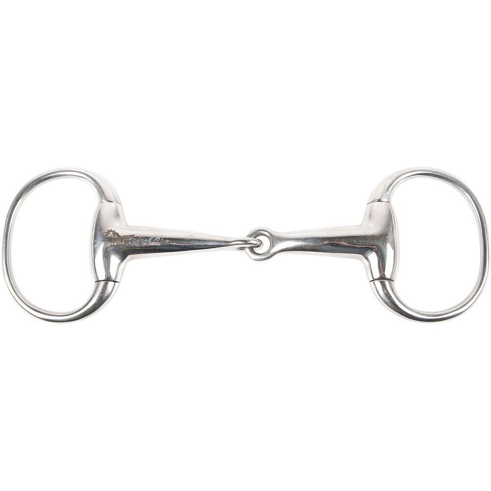 Olive Gebiss für Pferde einfach gebrochen Harry's Horse 18 mm 2/2