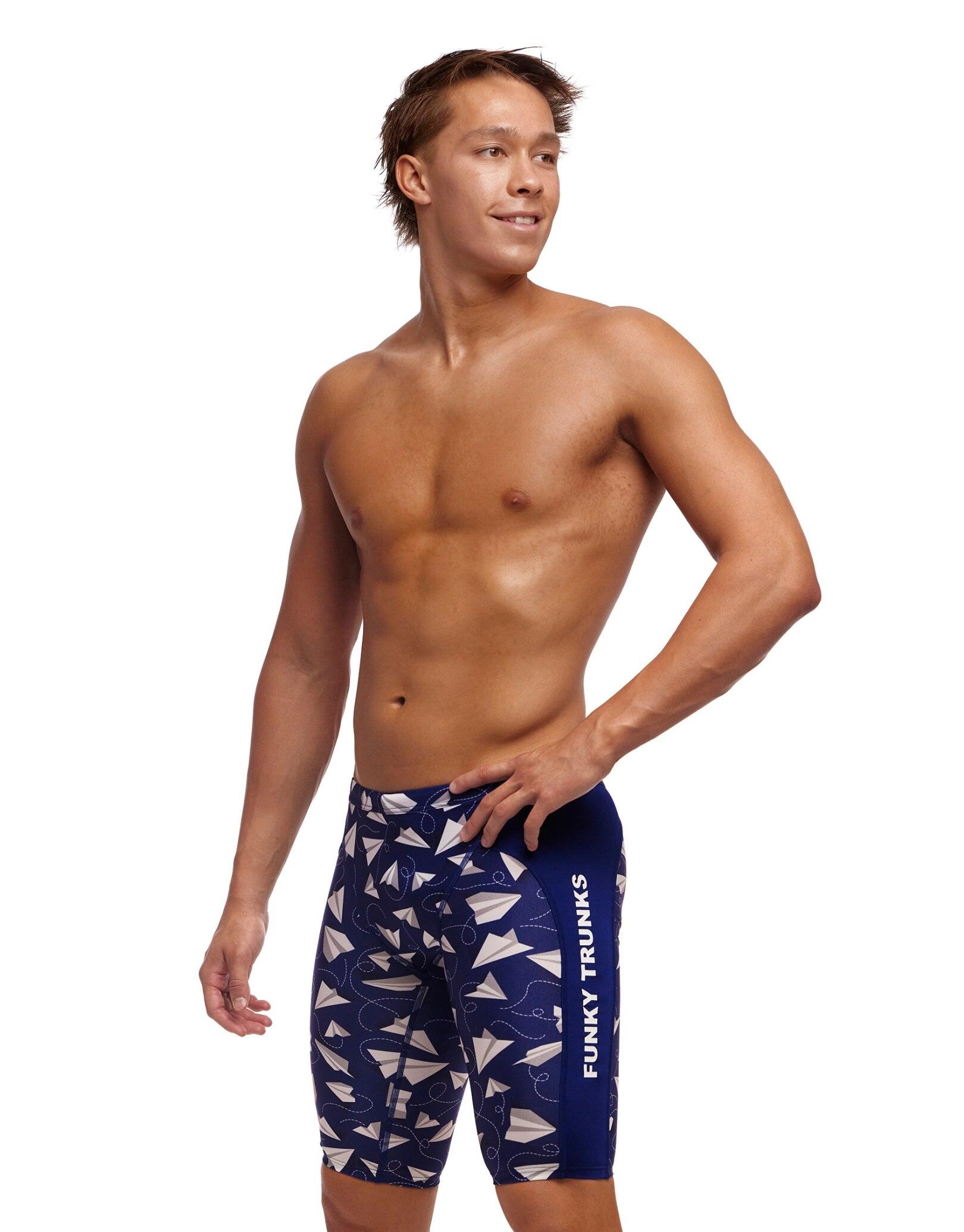Spodenki do pływania Jammery Funky Trunks Paper Plain 4/7