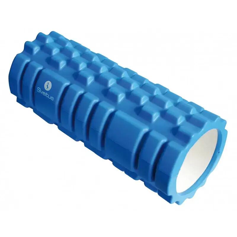 Sveltus Grid Foam Roller 33 cm blue - high-density foam