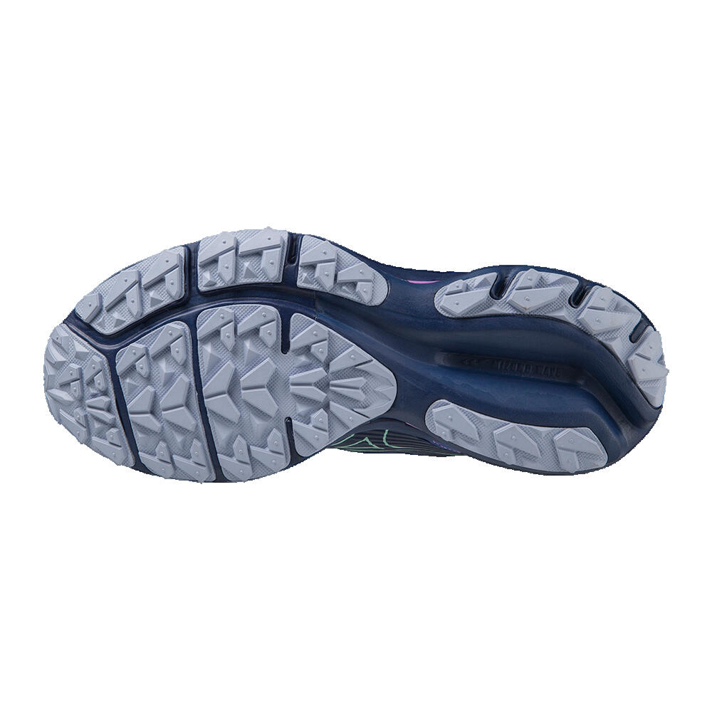 Chaussures de course Femmes Mizuno Wave Tt Bleu 2/3