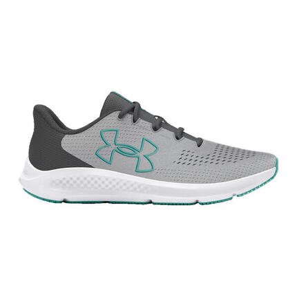 Zapatillas de running Mujer Under Armour Charged Pursuit 3 Big Logo Gris