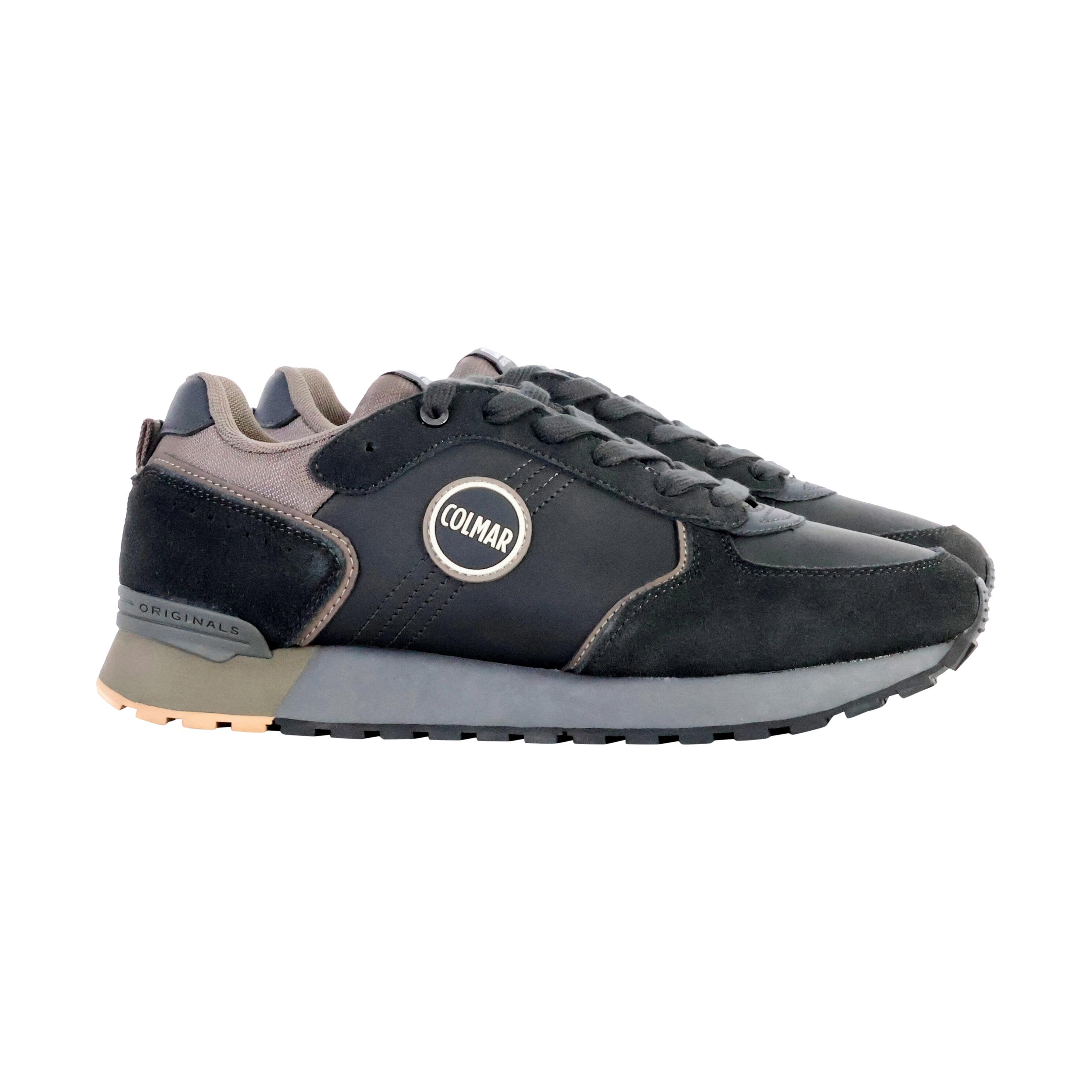 Buty Sneakersy męskie COLMAR TRAVIS BOOST skóra, zamsz 3/5