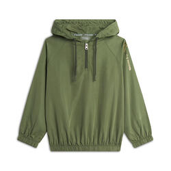 Veste soft shell à capuche et fermeture à glissière pour fille