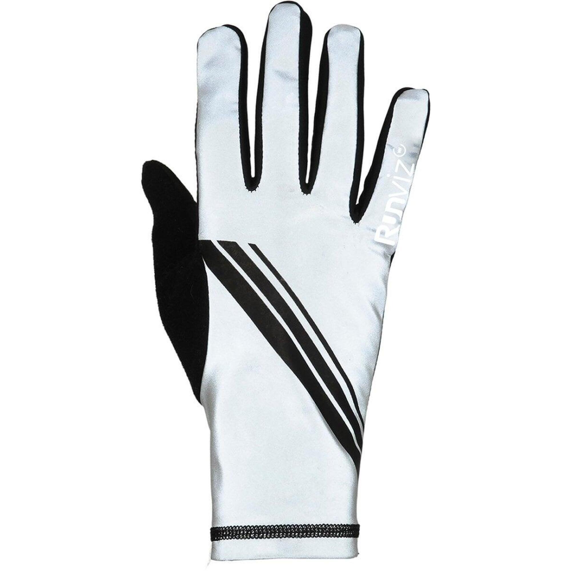 Gants de course unisexe réfléchissants taille M - Runviz Bolt FR