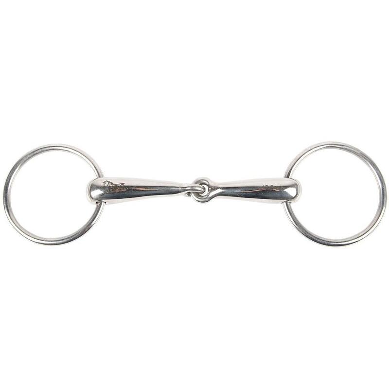 2-rings snaffle bit voor enkel paard Harry's Horse