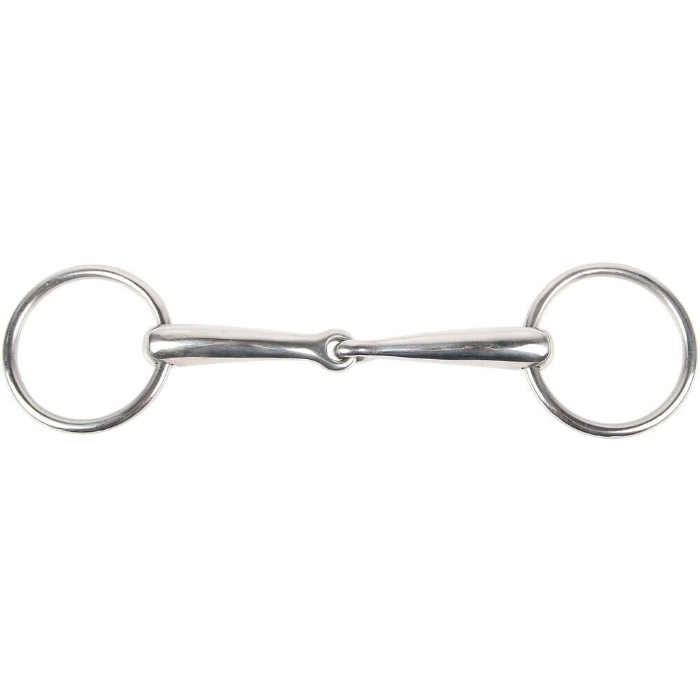 Harrys Horse - Mors 2 Anneaux Pour Cheval Simple Brisure Harry's Horse - Mors - Gris - 15 Cm - Decathlon