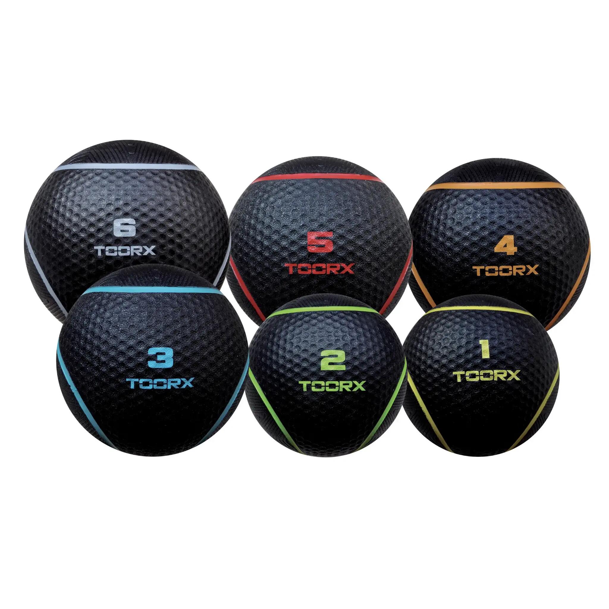 Fitness Medicine Ball 1 - 6 kg - 4 kg – Orange 2/7