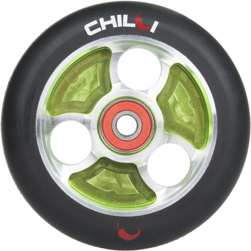 Lot De Roues De Trottinette Jart Woodstock 55 Mm 102A - Multicolore, Dureté Moyenne Pour Adultes - Compatibles Avec De Nombreux Modèles