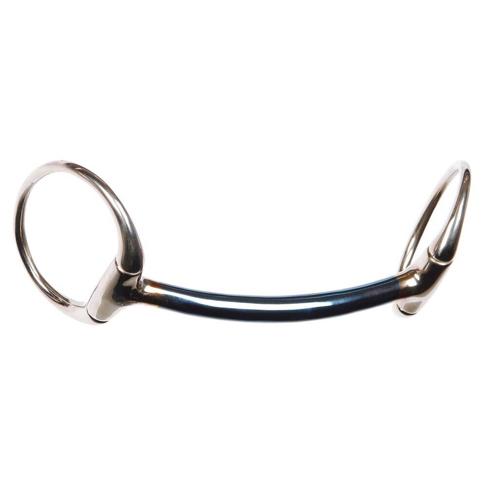 HARRYS HORSE Olivfarbenes Gebiss für Pferde mit geradem Mundstück Harry's Horse Sweet Iron