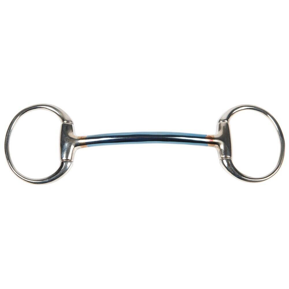 Olivfarbenes Gebiss für Pferde mit geradem Mundstück Harry's Horse Sweet Iron 2/2