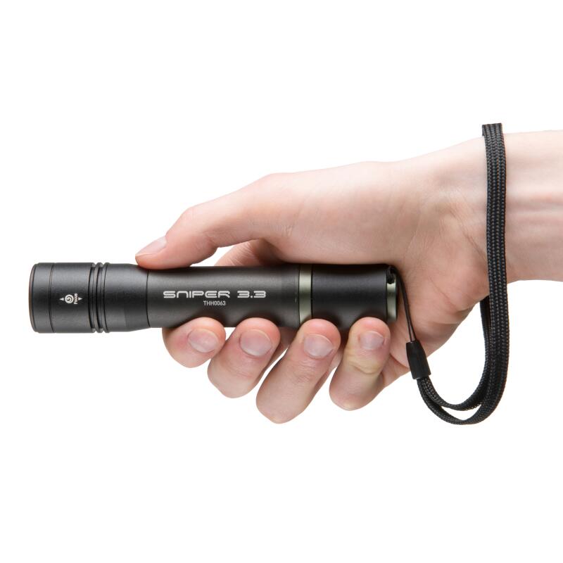 Zaklamp Sniper 3.3 Powerbank - 1020 lumen - 2800 mAh - Zwart 4/5