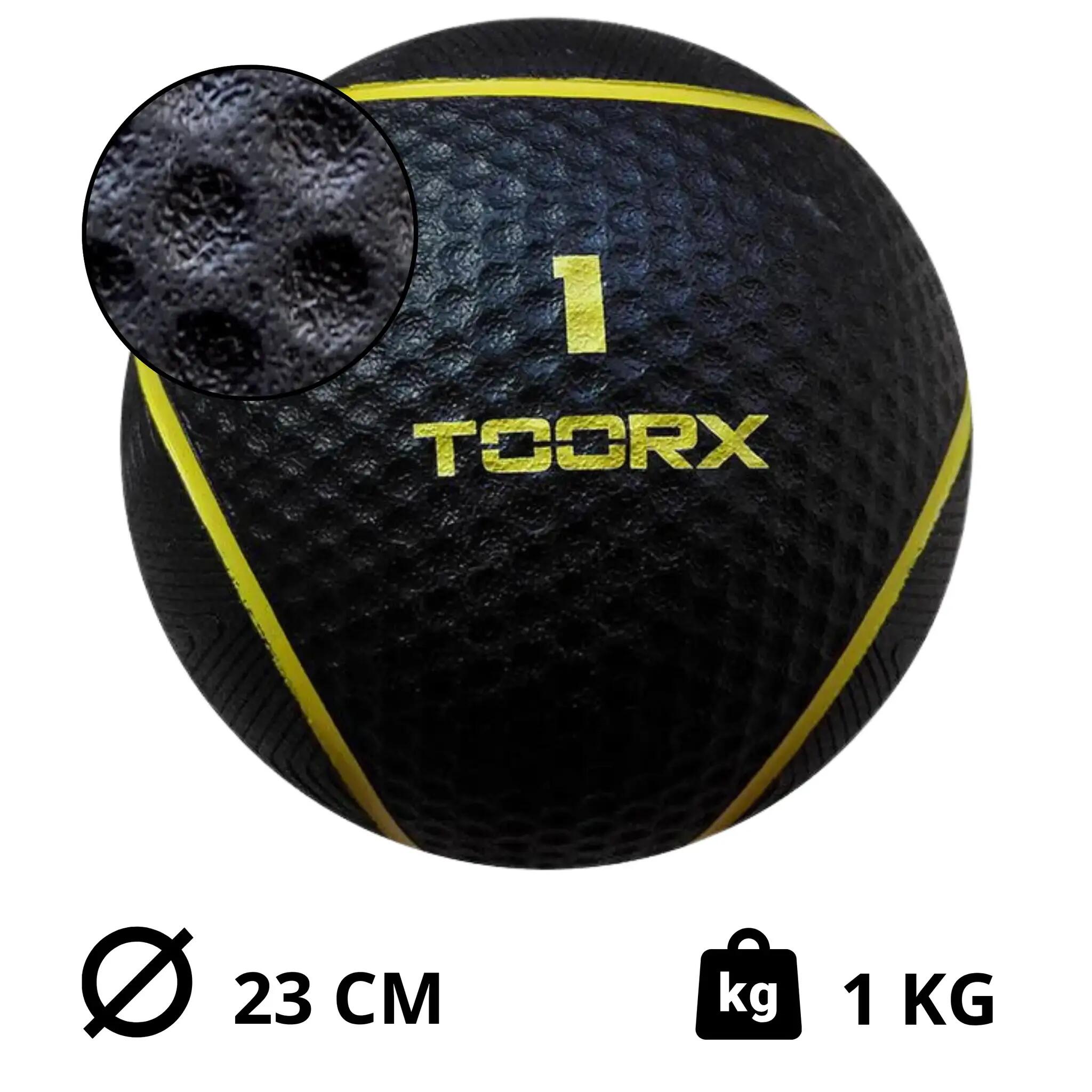 Fitness Medicine Ball 1 - 6 kg - 4 kg – Orange 5/7