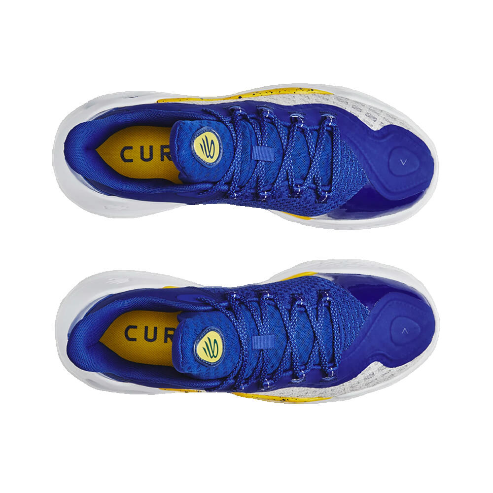 Chaussures de basket Hommes Under Armour Curry 11 Dub Blanc 2/3