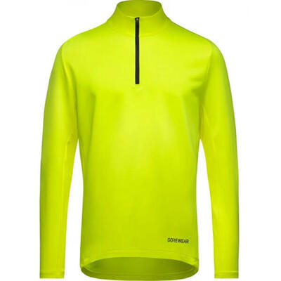 Gore wear 1/4 zip everyday mid long mouwen jersey zwart