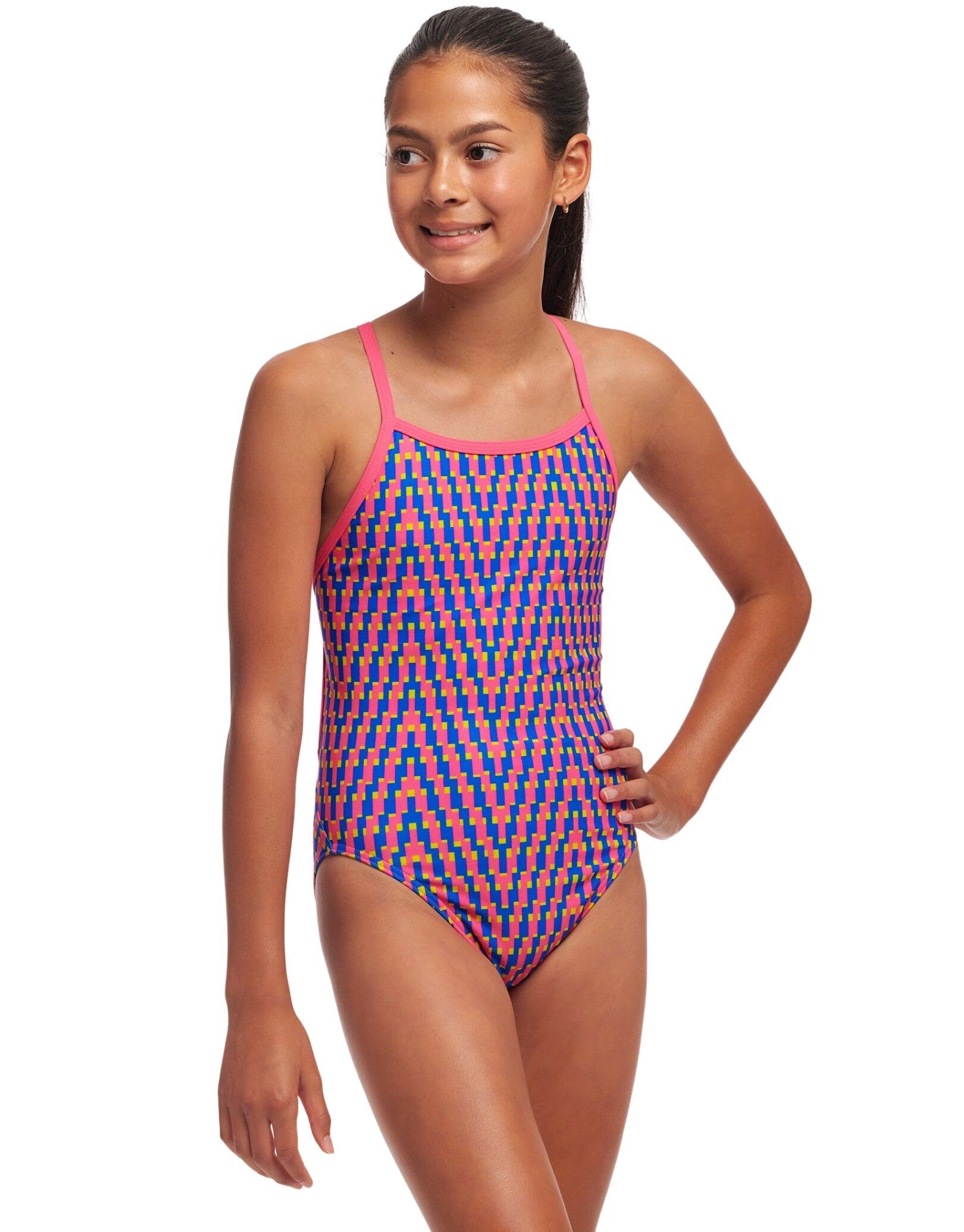 Strój do pływania dziewczęcy Funkita Daily Steps - Single Strap 4/7