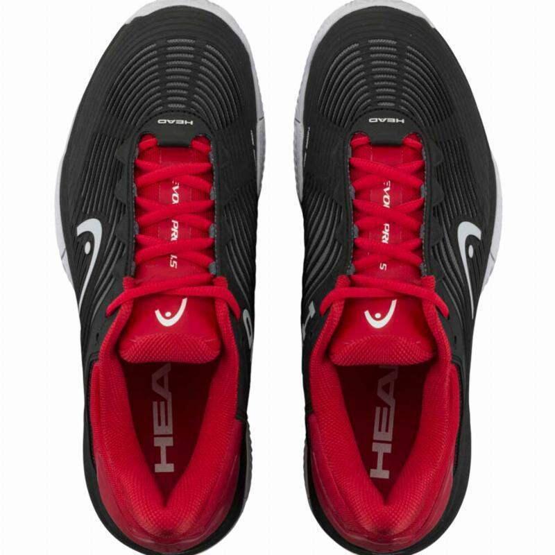 Head Revolt Pro 4.5 Clay Schwarz Rot 273234 2/5
