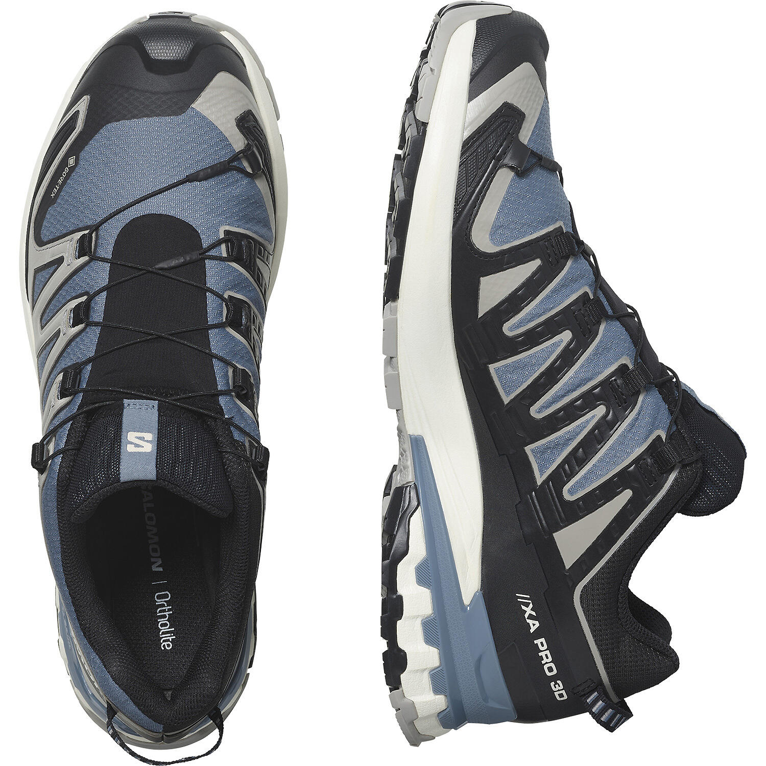 SALOMON SHOES XA PRO 3D V9 GTX Flint/Black/ 4/7