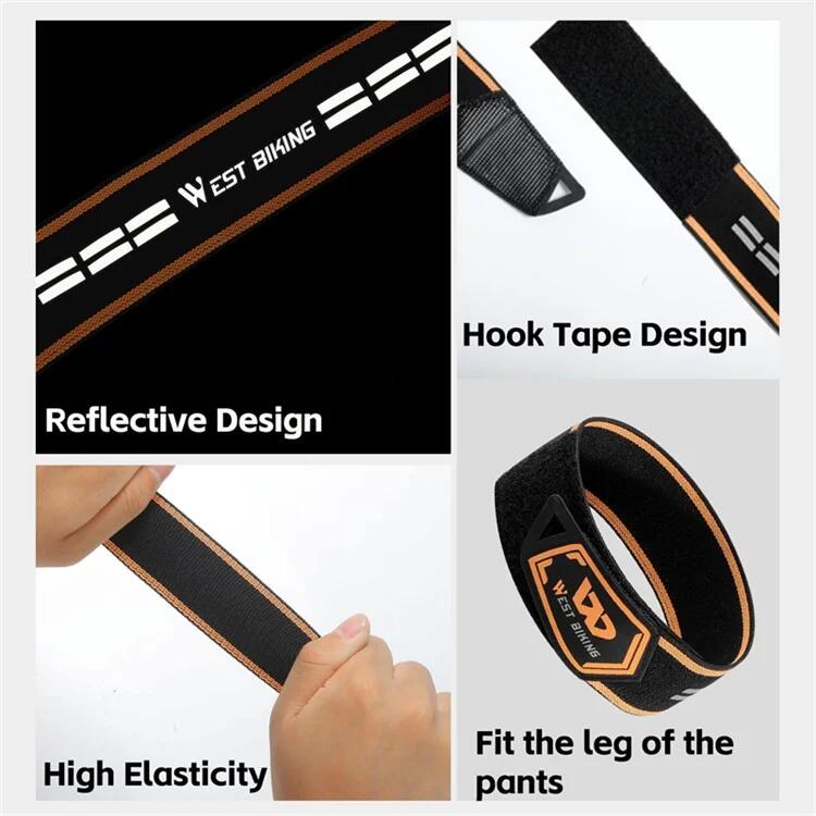 Bandas elásticas refletivas para ciclismo ao ar livre 6/7