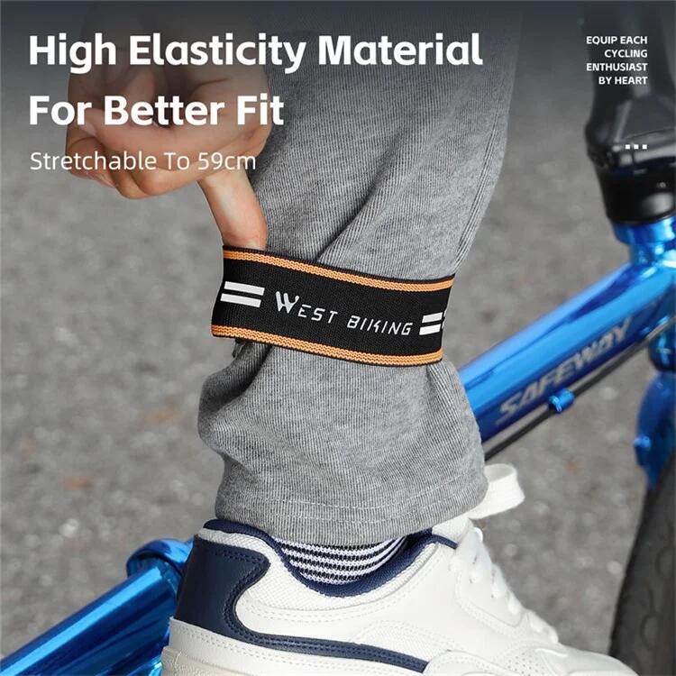 Bandas elásticas refletivas para ciclismo ao ar livre 3/7