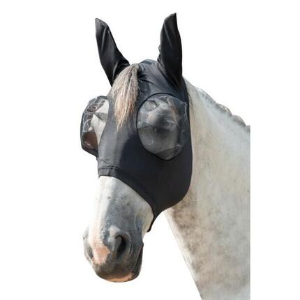 Masque anti-mouches pour cheval élastique HKM