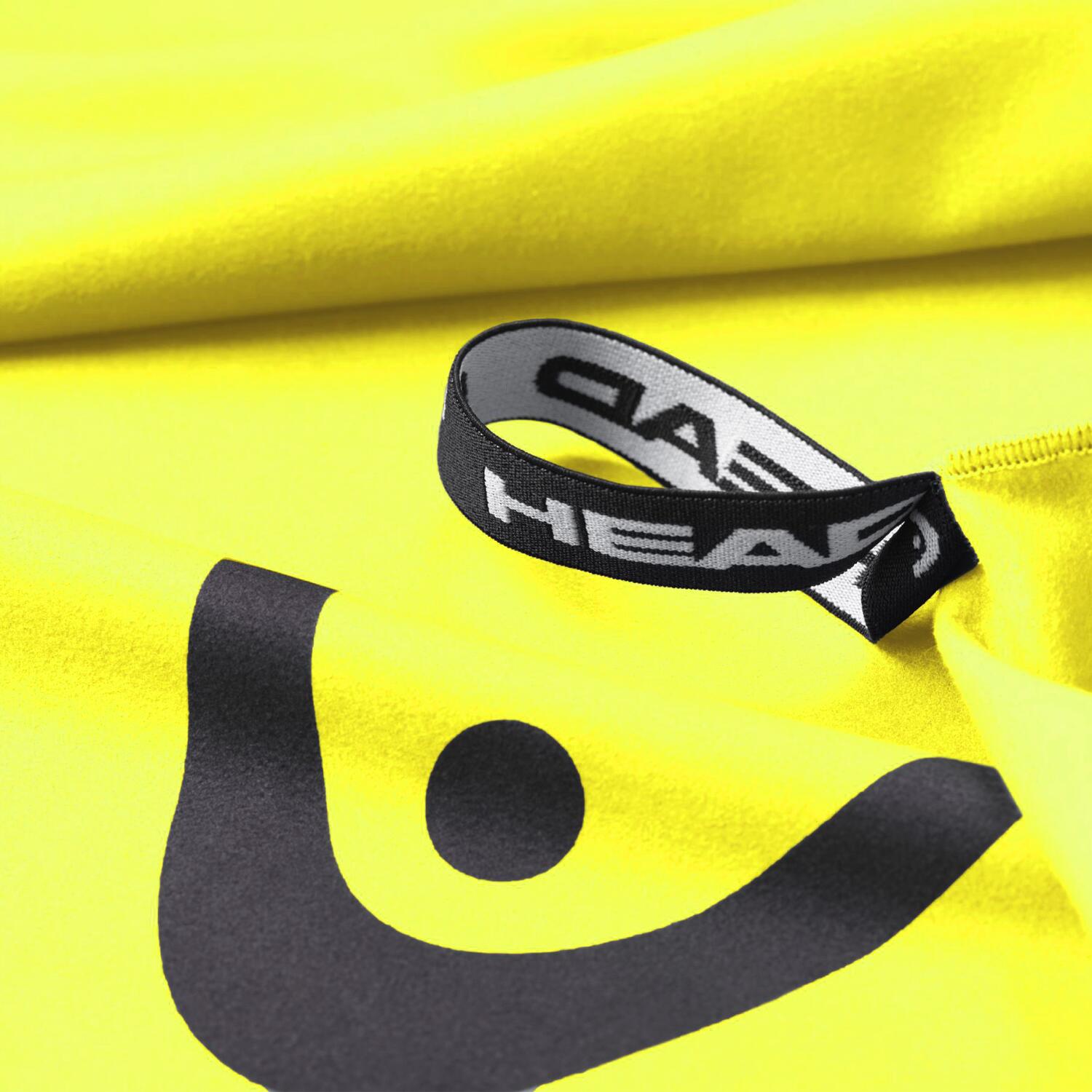 Juego de 3 toallas de microfibra, 40x60 + 60x110 + 70x140 Safety Yellow 5/5