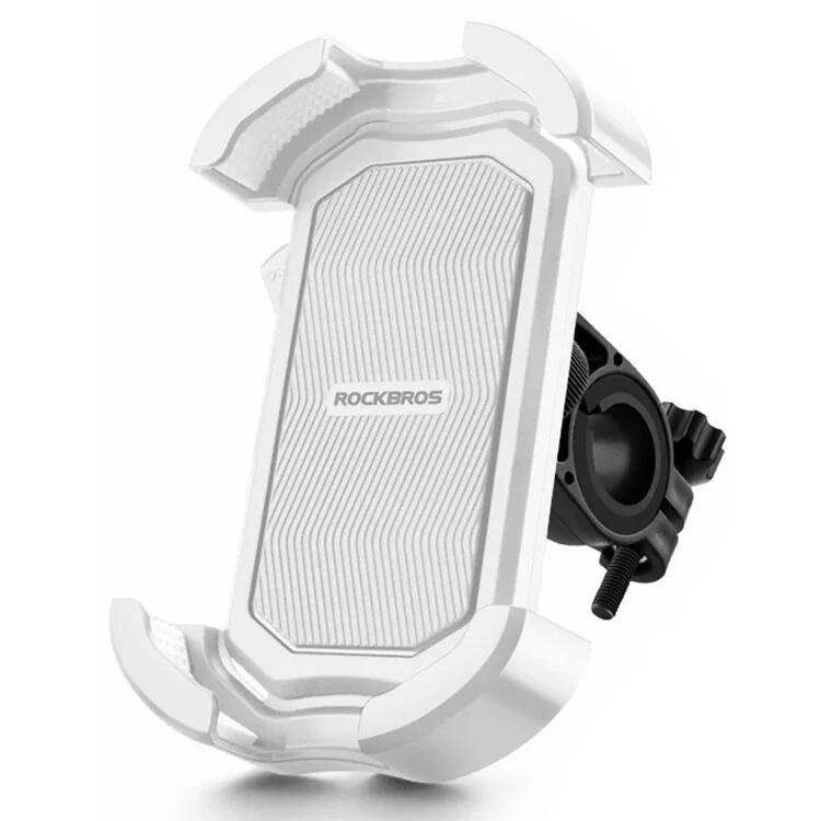 Rockbros - Support De Téléphone Anti-choc Pour Vélo Et Moto - Support Smartphone - Blanc - No Size - Decathlon