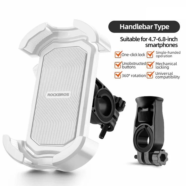 Support de téléphone anti-choc pour vélo et moto