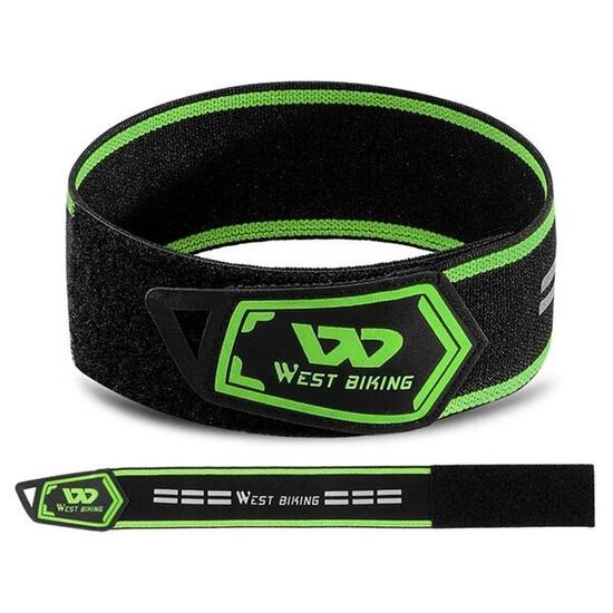 Bandes élastiques réfléchissantes pour le cyclisme en extérieur