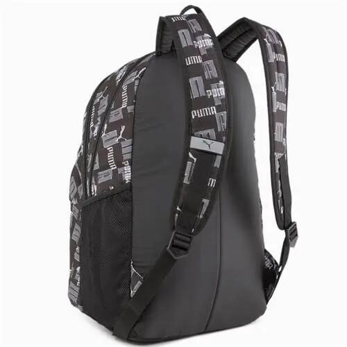 Rucsacul Academiei PUMA Black Logo Aop