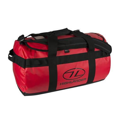 HIGHLANDER Highlander Lomond Tarpaulin 65L Duffle Bag Red