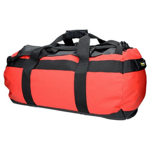 Highlander Lomond Tarpaulin 65L Duffle Bag Red 5/5