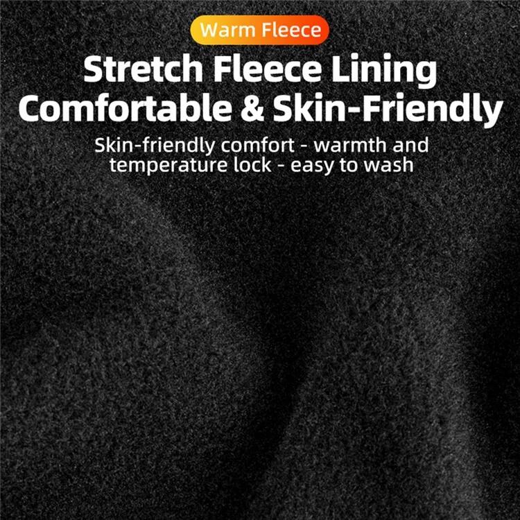 Motorrad Fahrrad Kopftuch Winter Fleece gefütterte Balaclava Gesichtsmaske 5/6