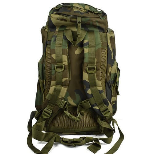 Rugzak Recon Woodland 25 liter - camouflage Groen