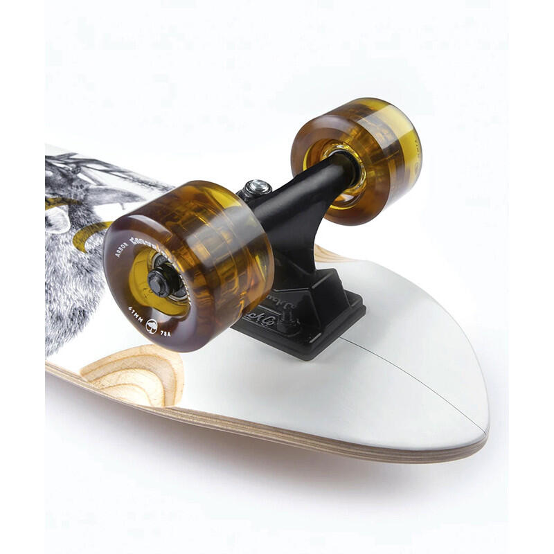 Arbor Pocket Rocket Bamboo 'Zoe Keller' 27" Wit Cruiserboard 3/3