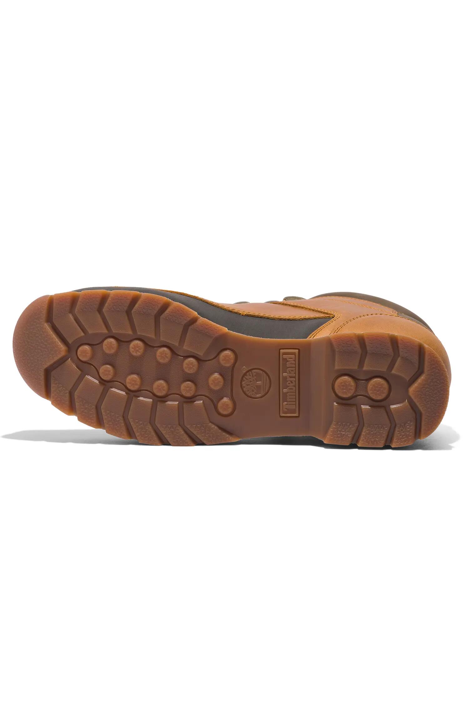 Botas senderismo hombre planas cuero Timberland Euro Sprint Mid Hiker marrón 5/5