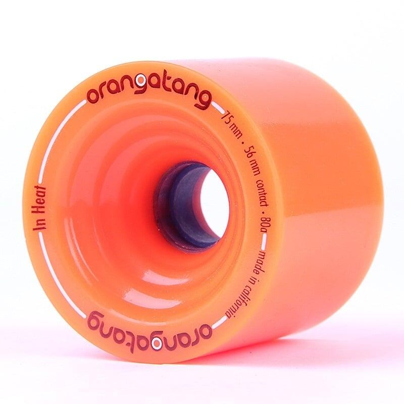 Orangatang in Heat wielen 75mm Orange 3/3