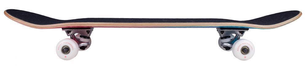 Rocket Double Dipped Red 7.5" Skateboard 3/4