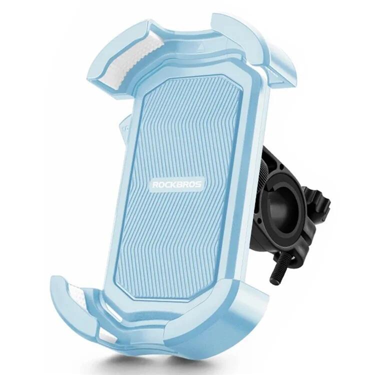 ROCKBROS Suporte de celular anti-choque para bicicleta e moto