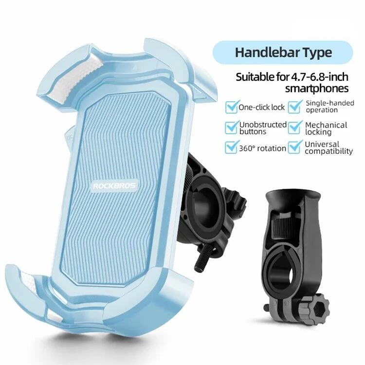 Support de téléphone anti-choc pour vélo et moto 2/5