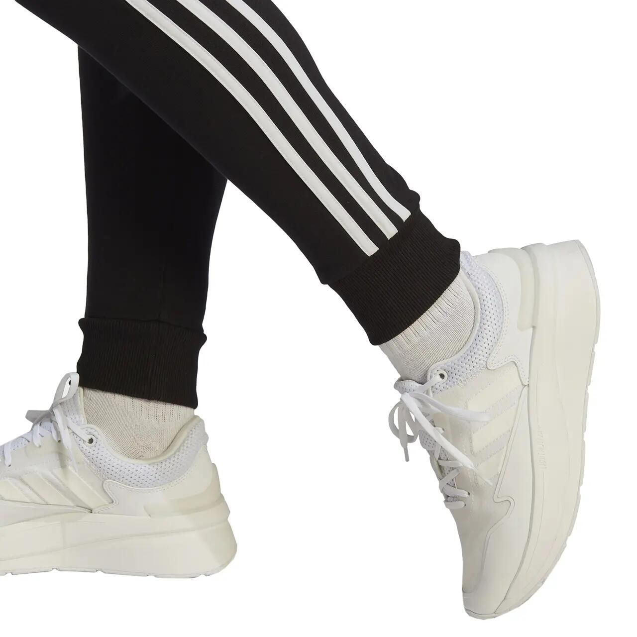 Essentials 3-Streifen French Terry Cuffed Hose 6/7