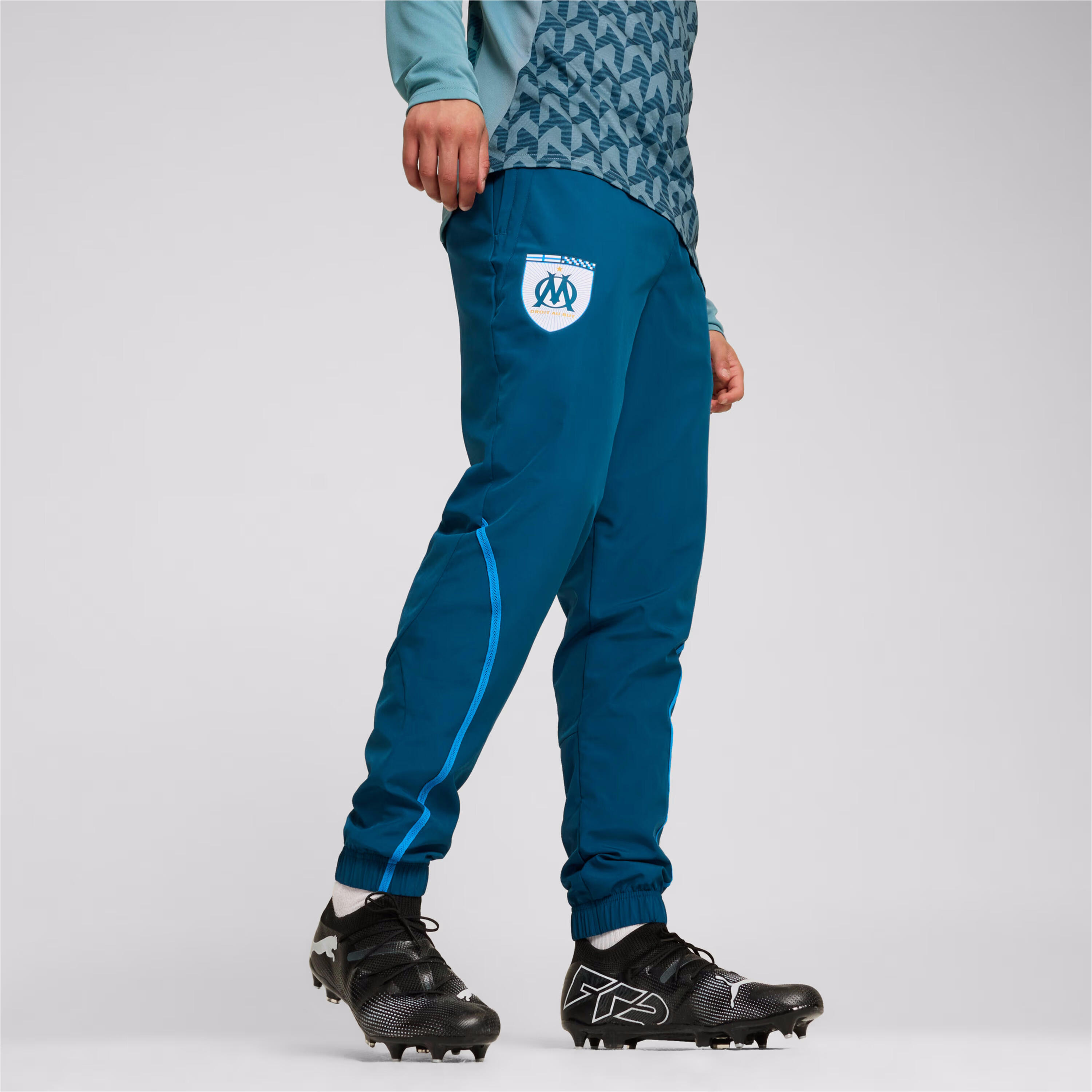 Olympique de Marseille Pre-match Woven Pants Men PUMA 3/7